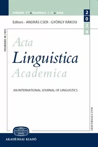 (Un)marked subjects and person-number marking in non-finite clauses in Mari Cover Image