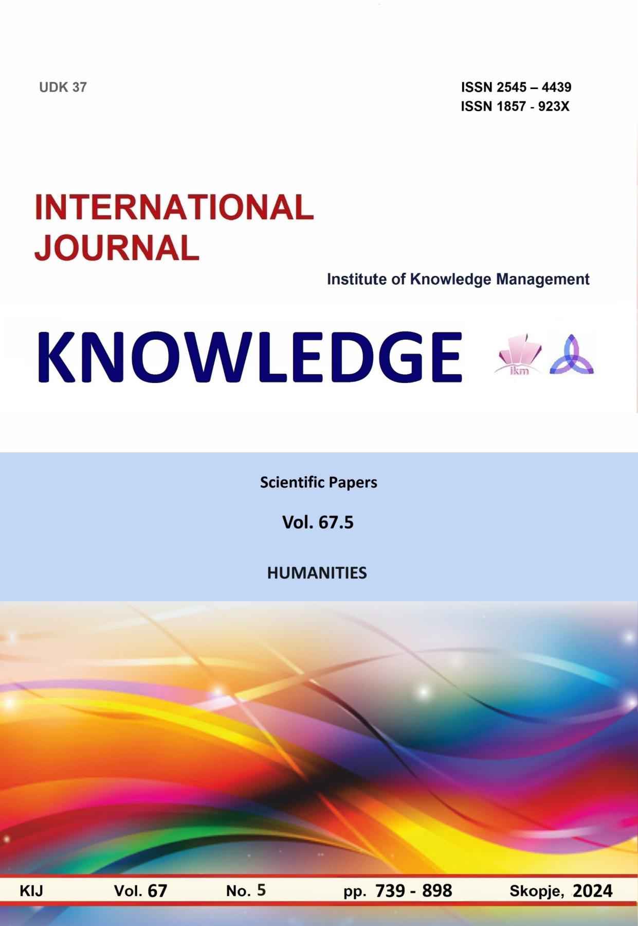 PARENTS' INTEREST IN ACTIVITIES TO IMPROVE PEDAGOGICAL CULTURE ORGANIZED IN AN INFORMAL ENVIRONMENT Cover Image