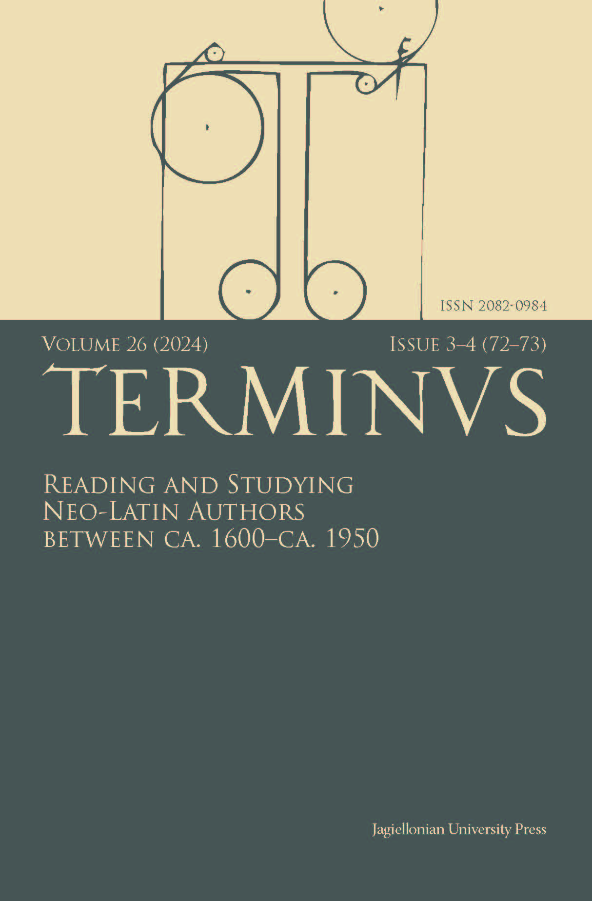 The Interpretation and Research of Neo-Latin Literature in the Hungarian historia litteraria Tradition between 1711 and 2010 Cover Image