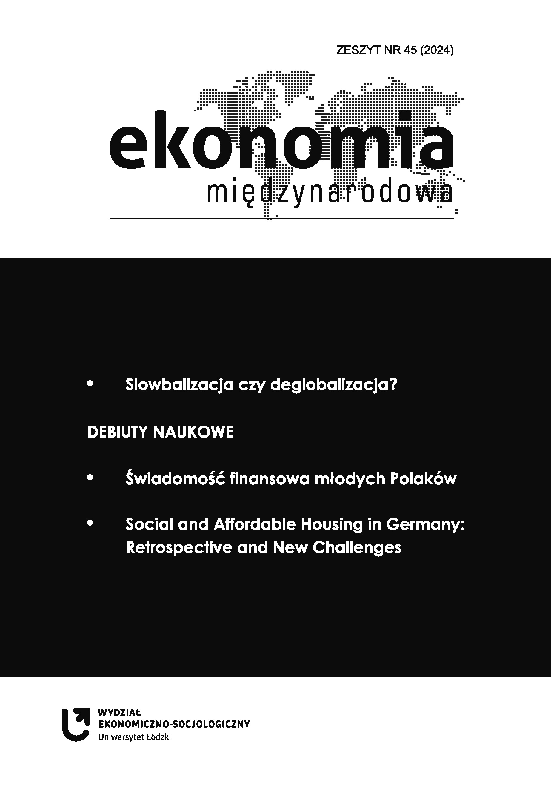 Social and Affordable Housing in Germany: Retrospective and New Challenges Cover Image