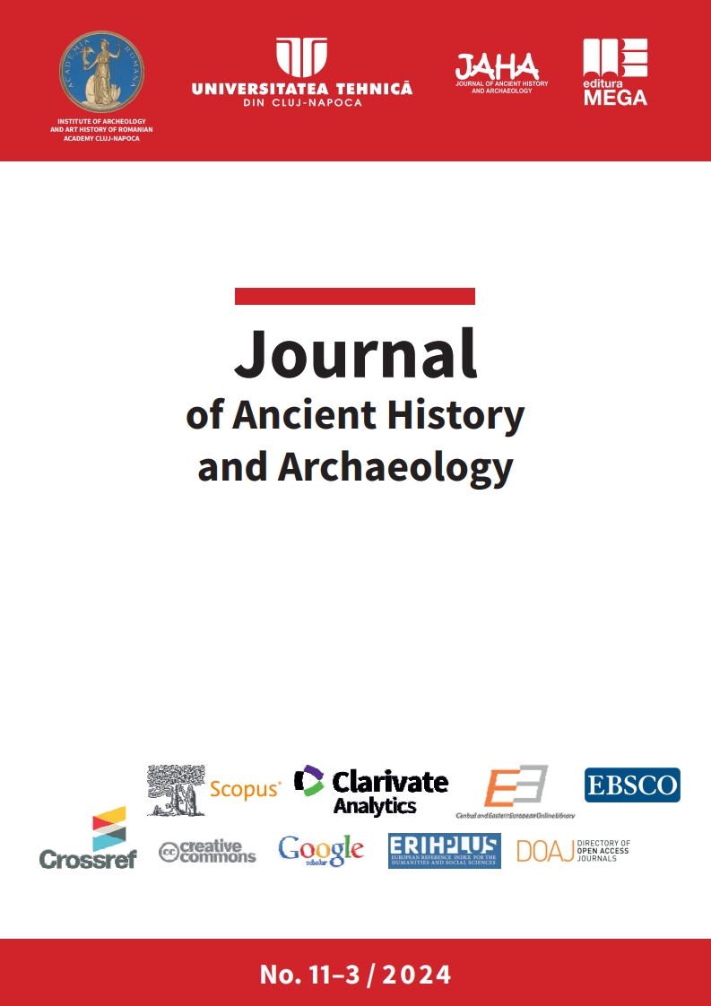 NOTES ON SOME OF THE GLASS FINDS IN THE VILLA RUSTICA OF DEALUL LOMB – CLUJ-NAPOCA Cover Image