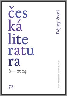 Modern Czech Literature under the Microscope of Budapest Comparative Literature. On Two Volumes by Tamás Berkes Cover Image