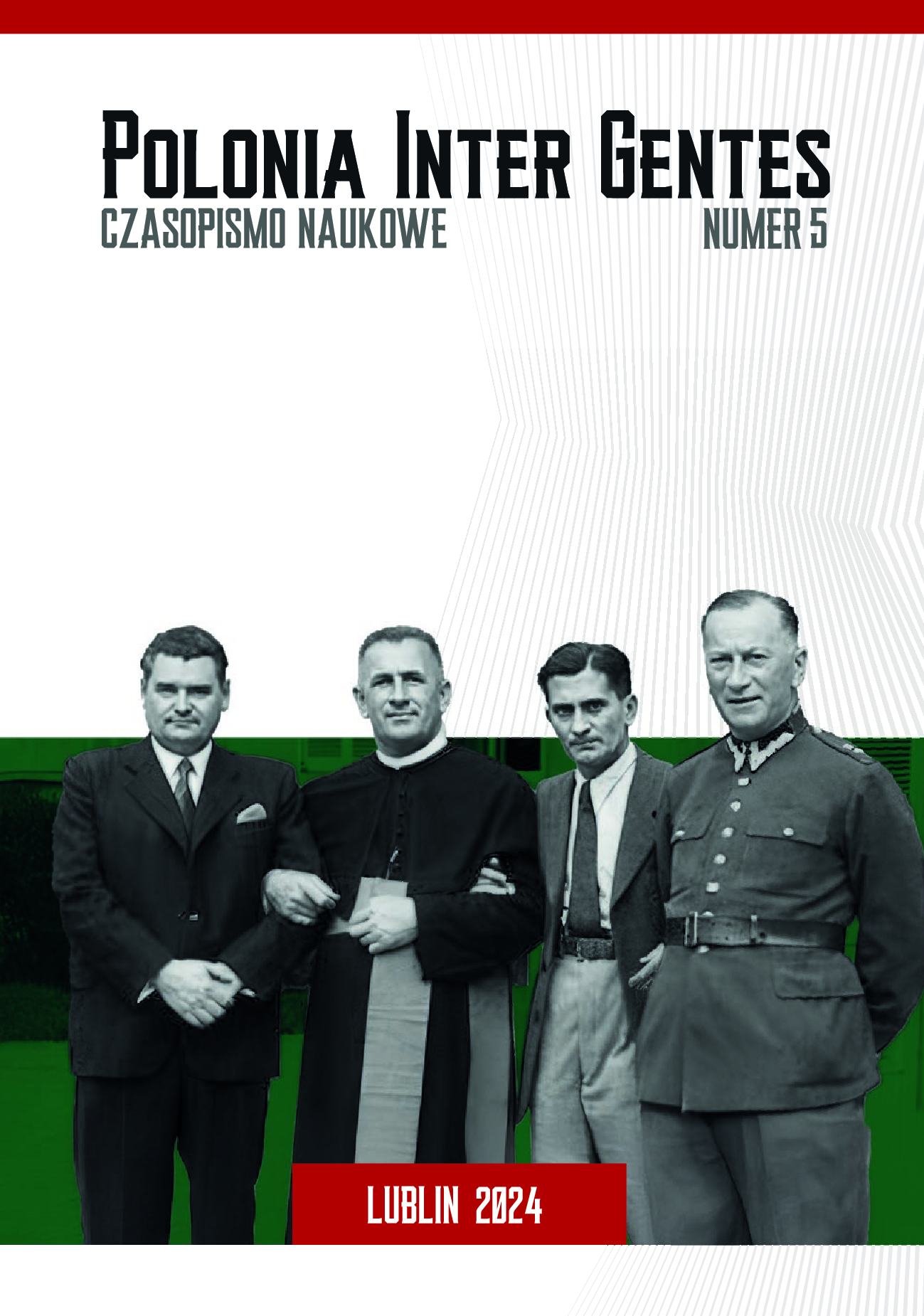 Scientific activity of the Centre for Research on the History of the Polish State in Exile, Catholic University of Lublin (2021–2024) Cover Image