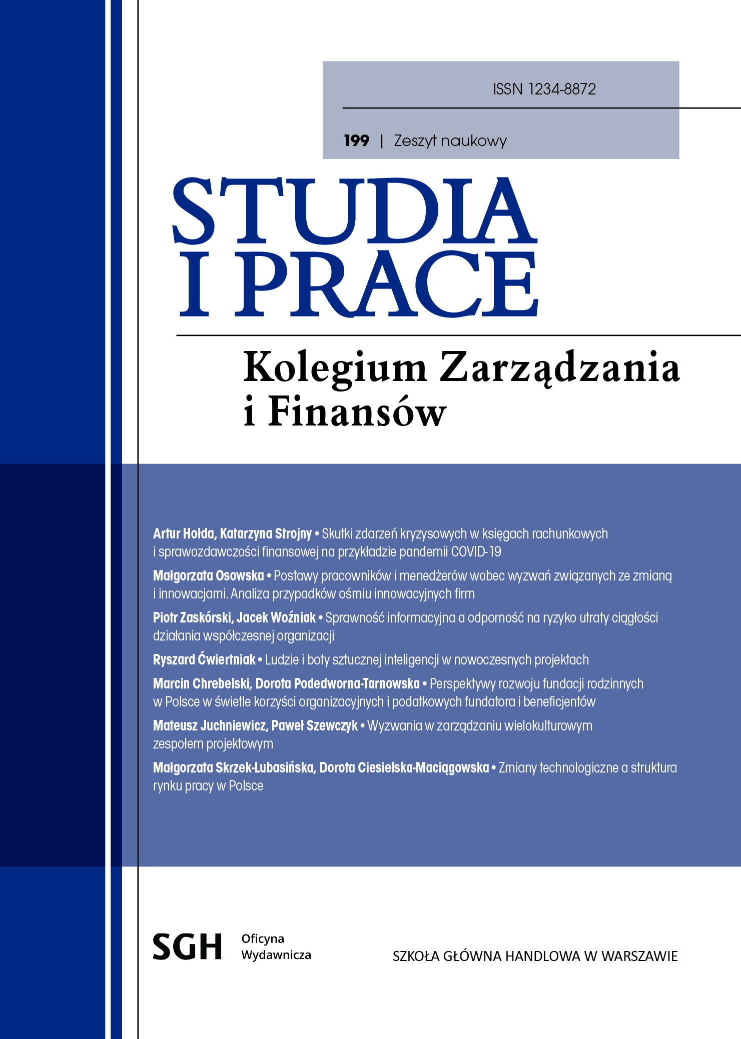 Zmiany technologiczne a struktura rynku pracy w Polsce