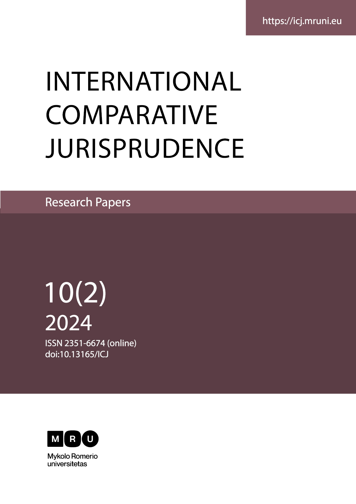 HOW THE LAW PROTECTS INDIVIDUALS FROM DOMESTIC VIOLENCE IN POLAND AND UKRAINE: A COMPARATIVE STUDY Cover Image