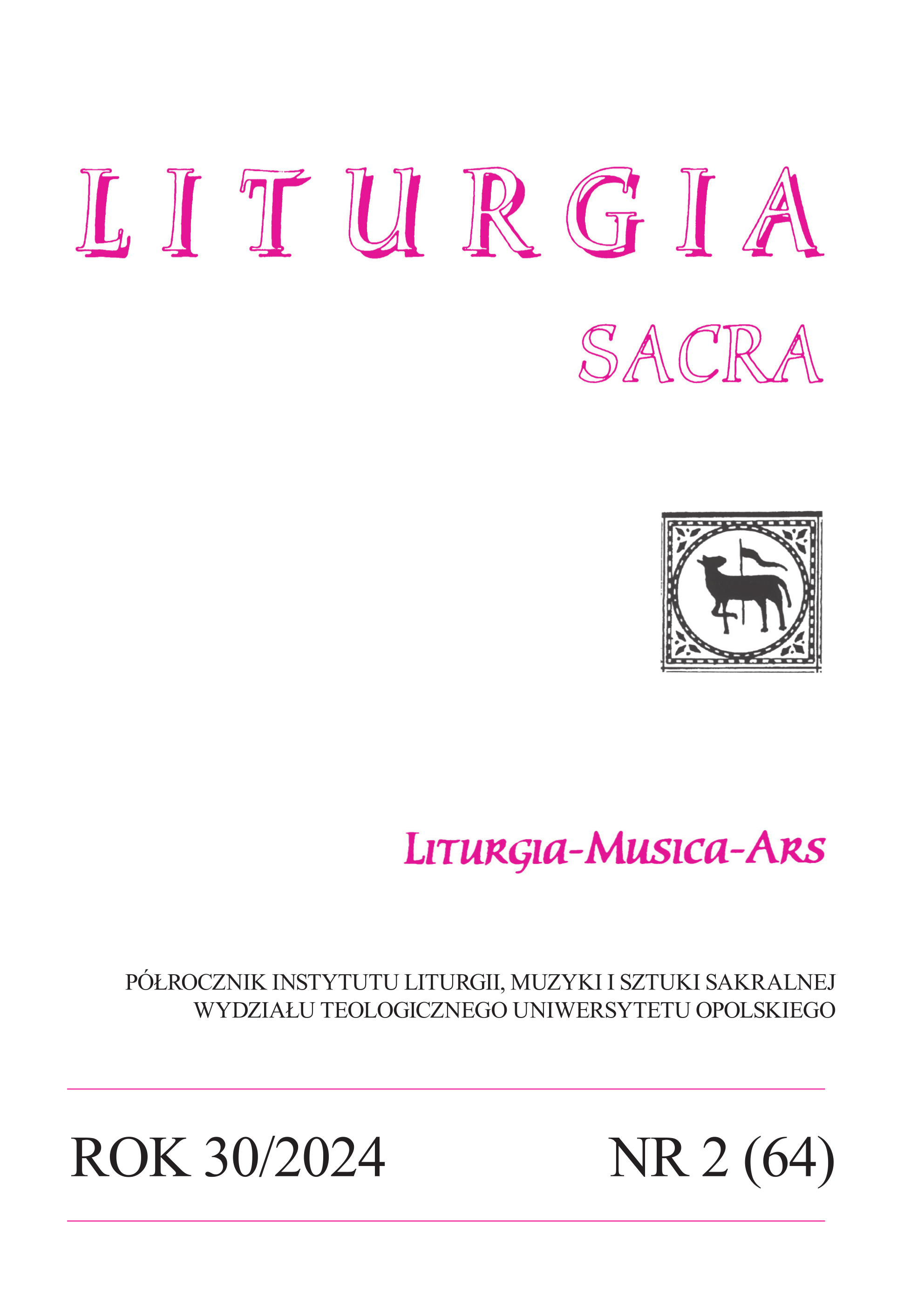 Liturgical Itinerary after Jerusalem Cover Image