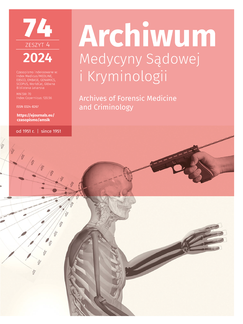 A rare case of the coexistence of injuries typical of a fall from height Cover Image
