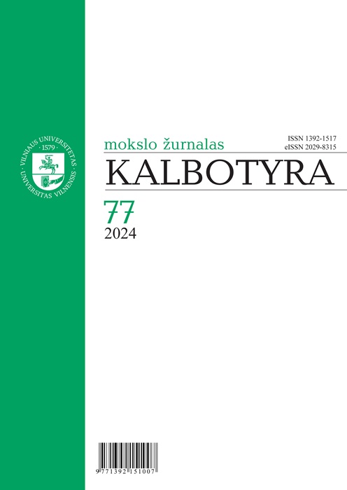 Interaction between factors determining the formant structure of long and short vowels in standard Lithuanian: A pilot study Cover Image