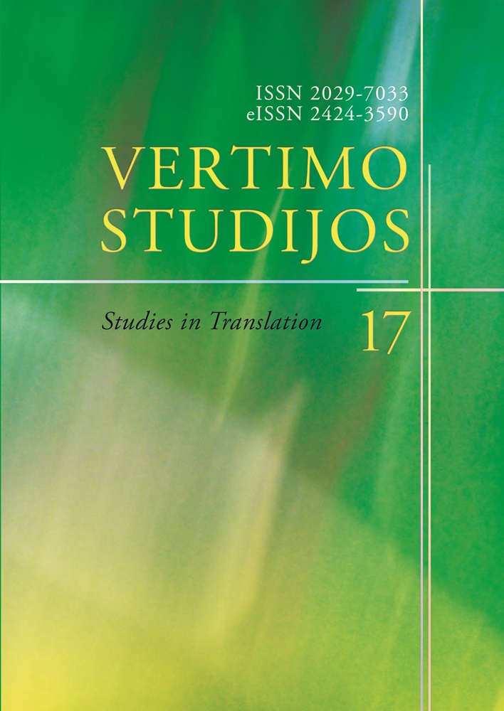 Literary Translations from Latvian and Lithuanian into Italian in 2019–2023 Cover Image