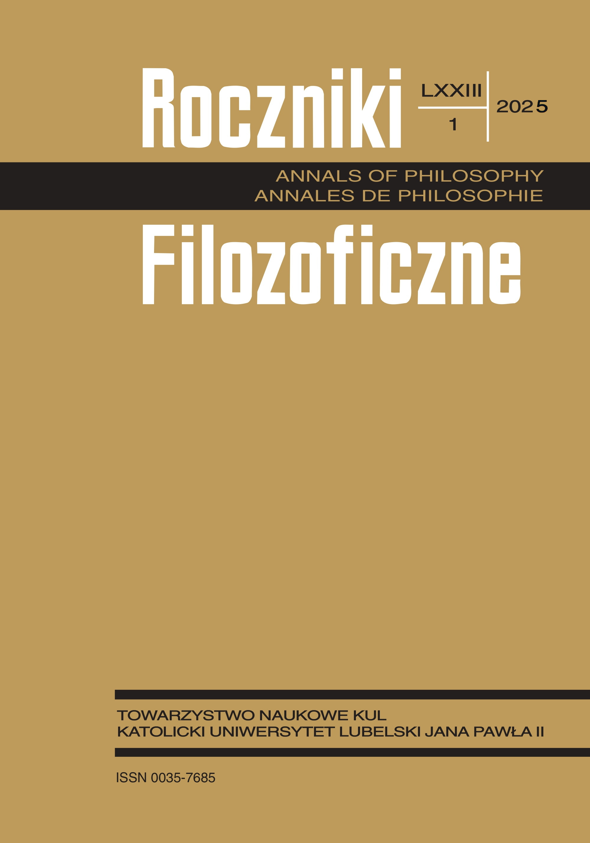 Will Anyone Bemoan Philosphy? (rev. Jan Hartman, Zmierzch filozofii [Decline of Philosophy]. Kraków: Wydawnictwo Austeria, 2023) Cover Image