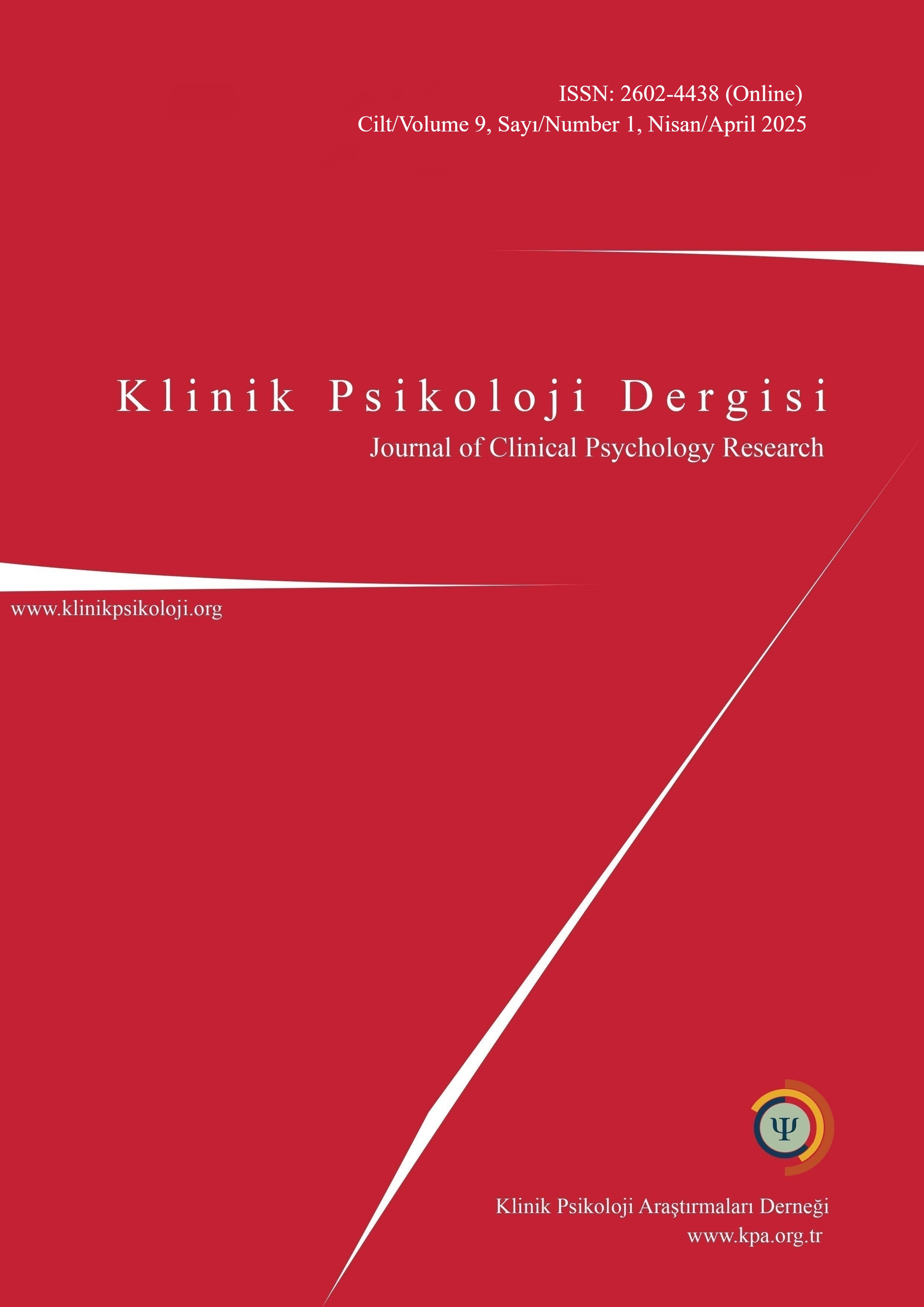 Reliability and validity study of the Turkish form of the Therapist Presence Inventory Cover Image