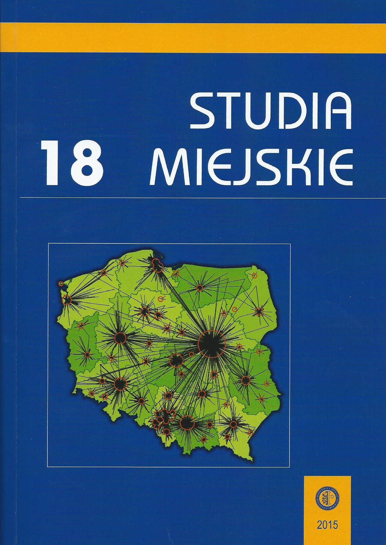 Migration relations of medium-size towns in the Katowice conurbation in the period 1999–2011 Cover Image