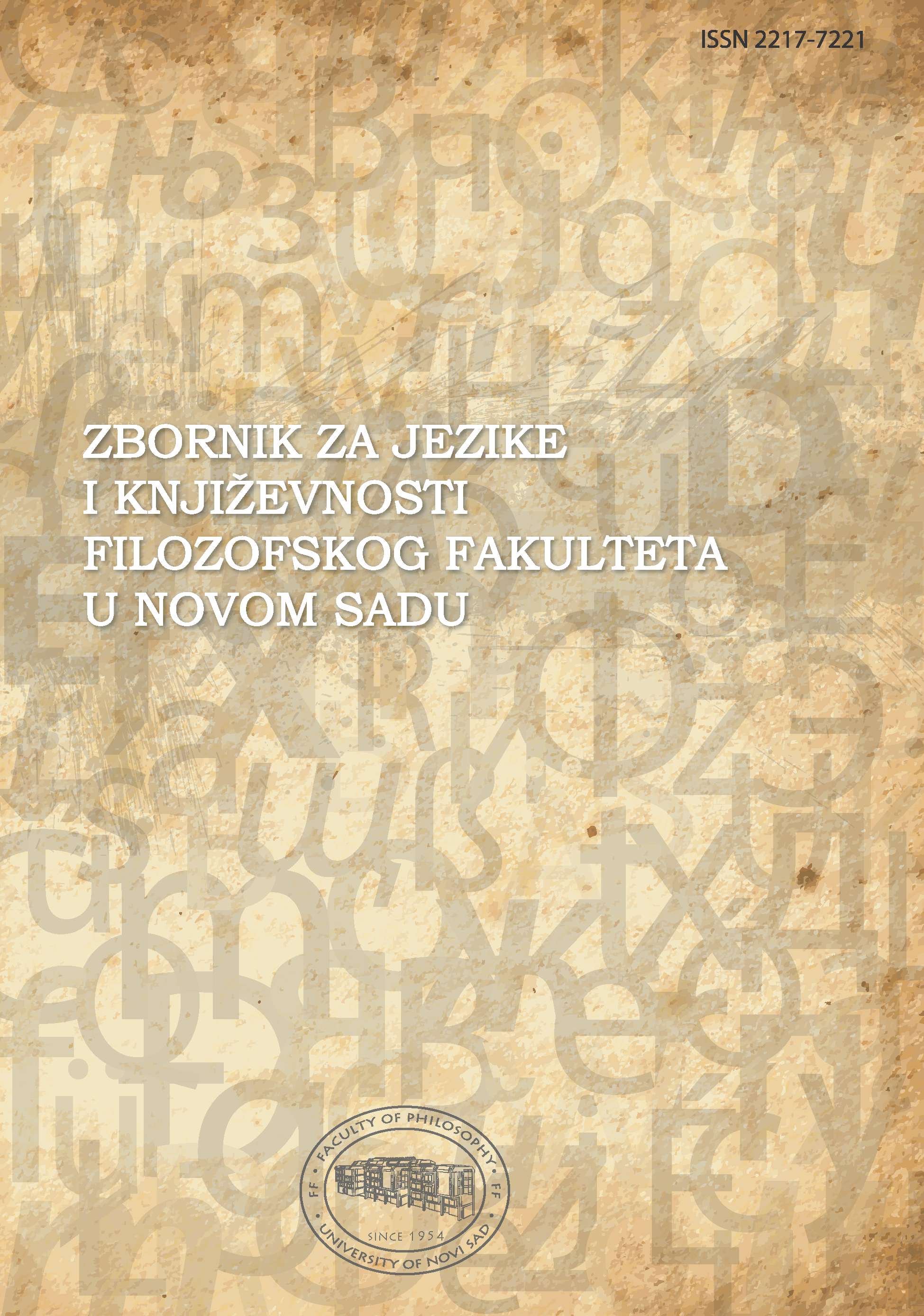 THE CHARACTER OF THE SISTER AND CHARACTER OF THE MOTHER IN WORKS OF ANĐELIJA AND LAZA LAZAREVIĆ Cover Image