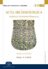 Acta Archaeologica Academiae Scientiarum Hungaricae