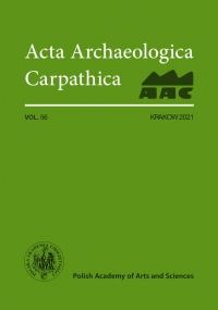 Acta Archaeologica Carpathica Cover Image