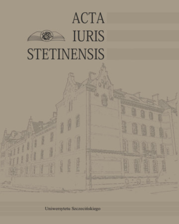 Acta Iuris Stetinensis  Cover Image