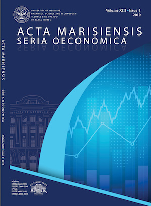 Acta Marisiensis. Seria Oeconomica Cover Image