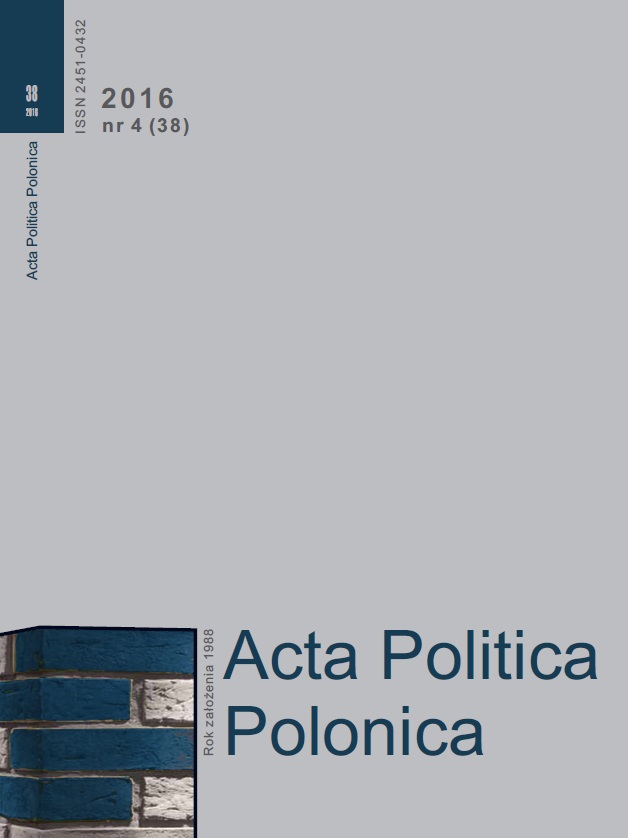 Acta Politica Polonica Cover Image