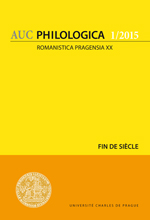 Acta Universitatis Carolinae Philologica  Cover Image
