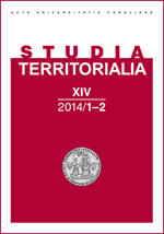 Acta Universitatis Carolinae Studia Territorialia