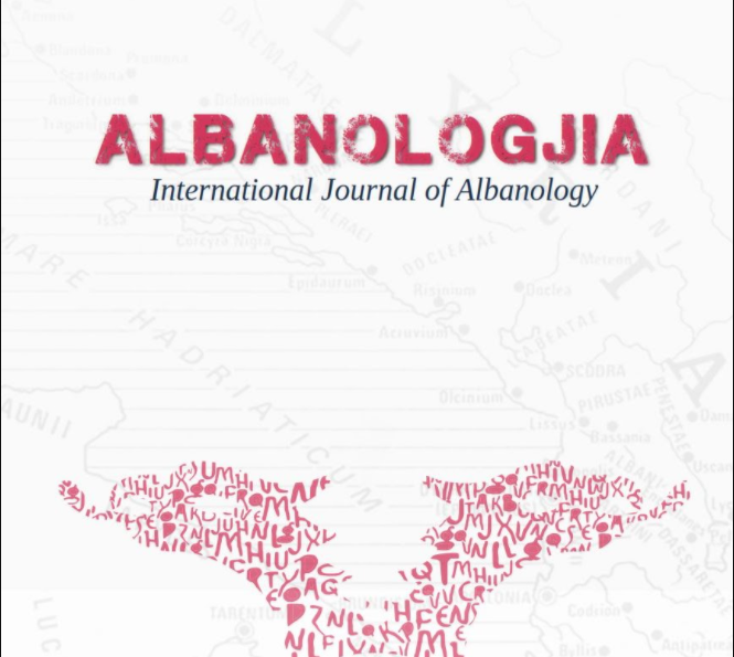 ALBANOLOGJIA International Journal of Albanology Cover Image