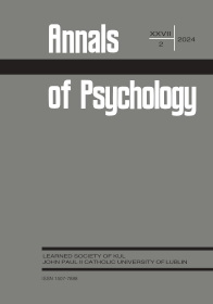 Annals of Psychology Cover Image