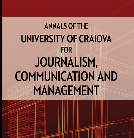 Annals of the University of Craiova for Journalism, Communication and Management Cover Image