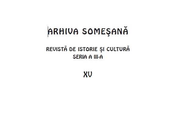 Arhiva Someşană Cover Image