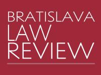 Bratislava Law Review Cover Image