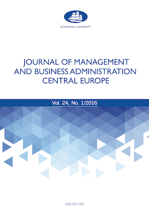 Central European Management Journal Cover Image