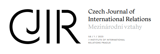 Czech Journal of International Relations Cover Image