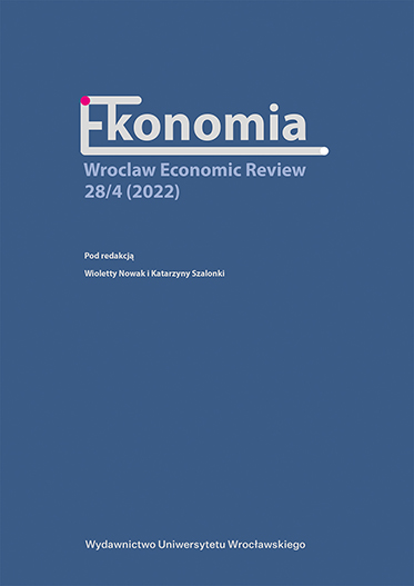 Ekonomia – Wroclaw Economic Review Cover Image