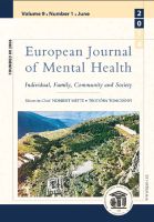 European Journal of Mental Health Cover Image