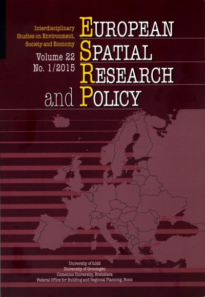 European Spatial Research and Policy Cover Image