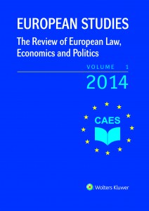 European Studies - the Review of European Law, Economics and Politics Cover Image