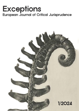 Exceptions. European Journal of Critical Jurisprudence Cover Image