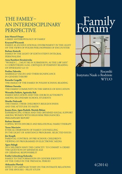 Family Forum Cover Image