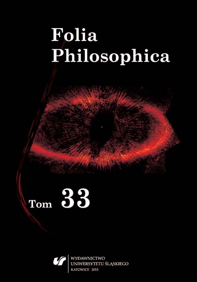 Folia Philosophica Cover Image
