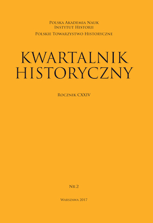 Historical Quarterly Cover Image