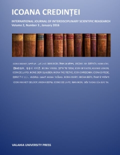 ICON OF FAITH. International Journal of Interdisciplinary Scientific Research