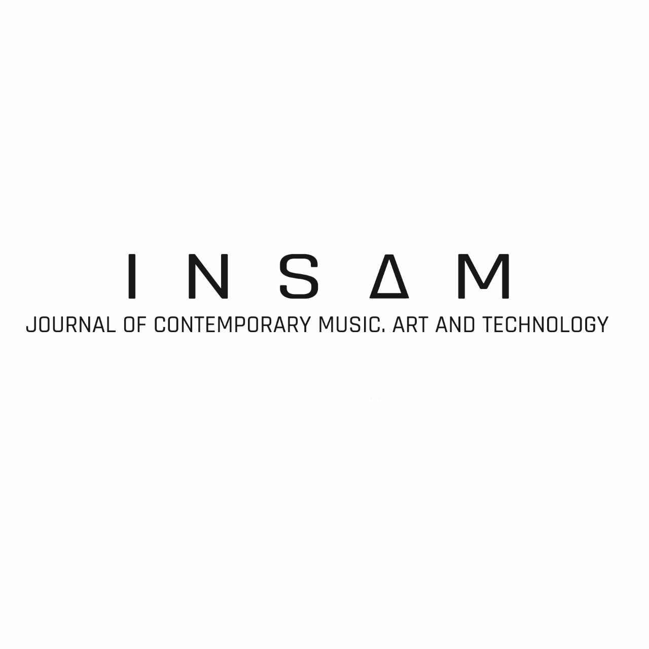 INSAM Journal of Contemporary Music, Art and Technology Cover Image