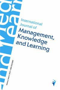 International Journal of Management, Knowledge and Learning Cover Image