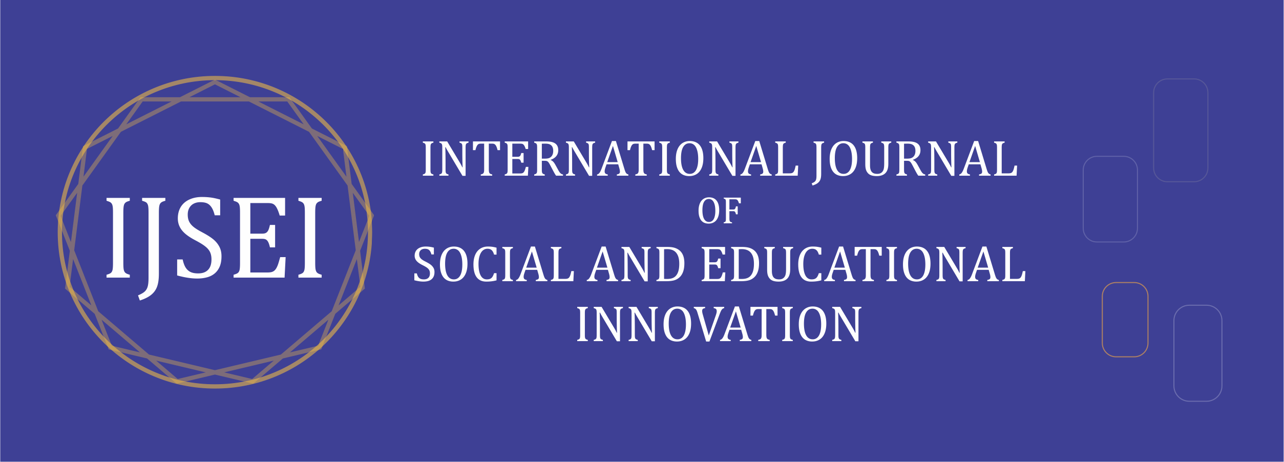 International Journal of Social and Educational Innovation (IJSEIro) Cover Image