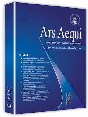 JOURNAL OF ARS AEQUI Cover Image