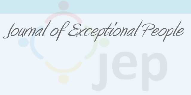 Journal of Exceptional People Cover Image