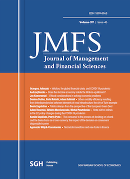 Journal of Management and Financial Sciences Cover Image