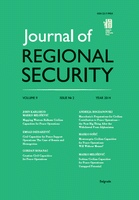 Journal of Regional Security Cover Image