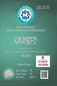 Kafkas University Journal of Economics and Administrative Sciences Faculty