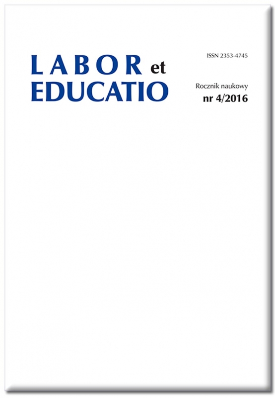 Labor et Educatio Cover Image