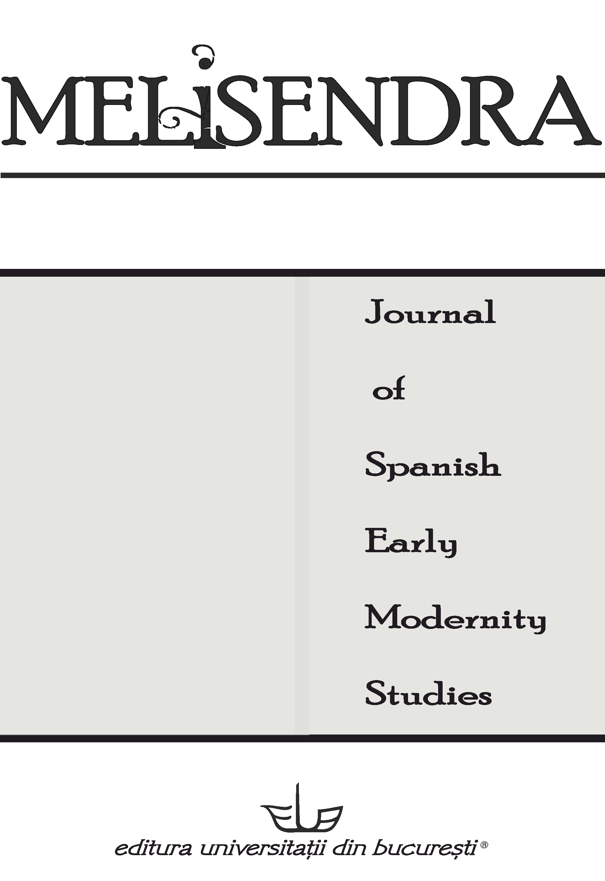 MELISENDRA. Journal of Spanish Early Modernity Studies Cover Image